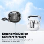 Écouteurs Bluetooth CLEAR-PODS noir - Image 6